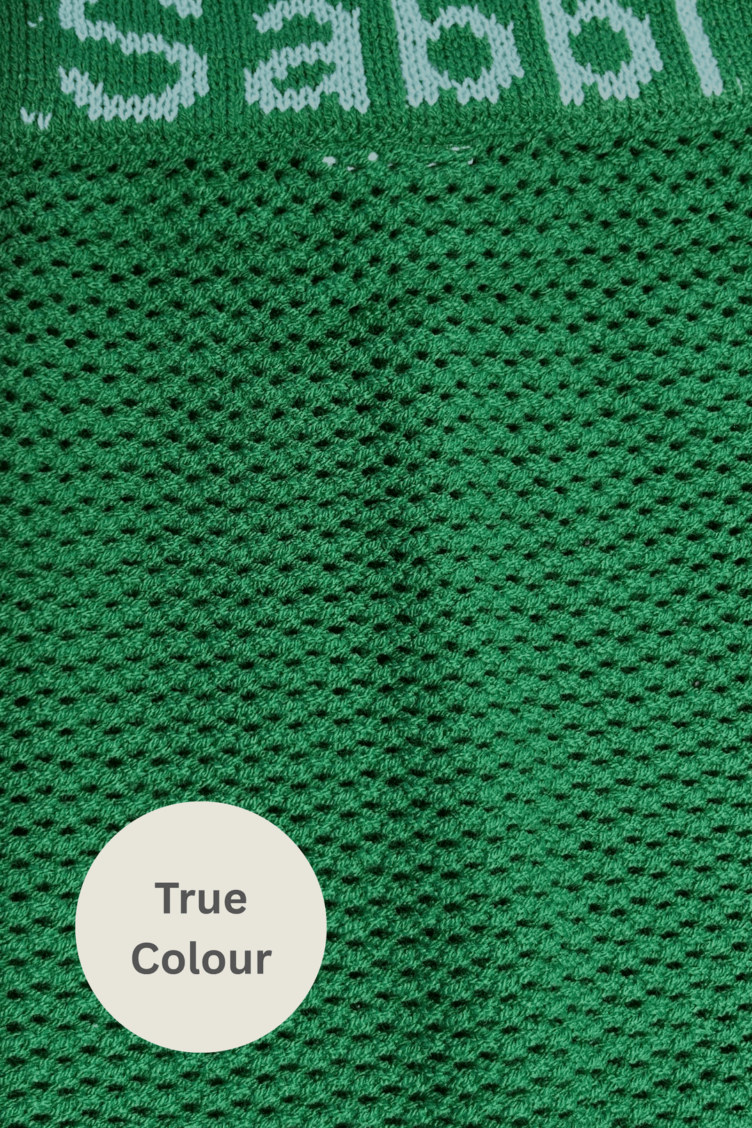 THE PLAIN KNIT BIKE SHORTS - GREEN