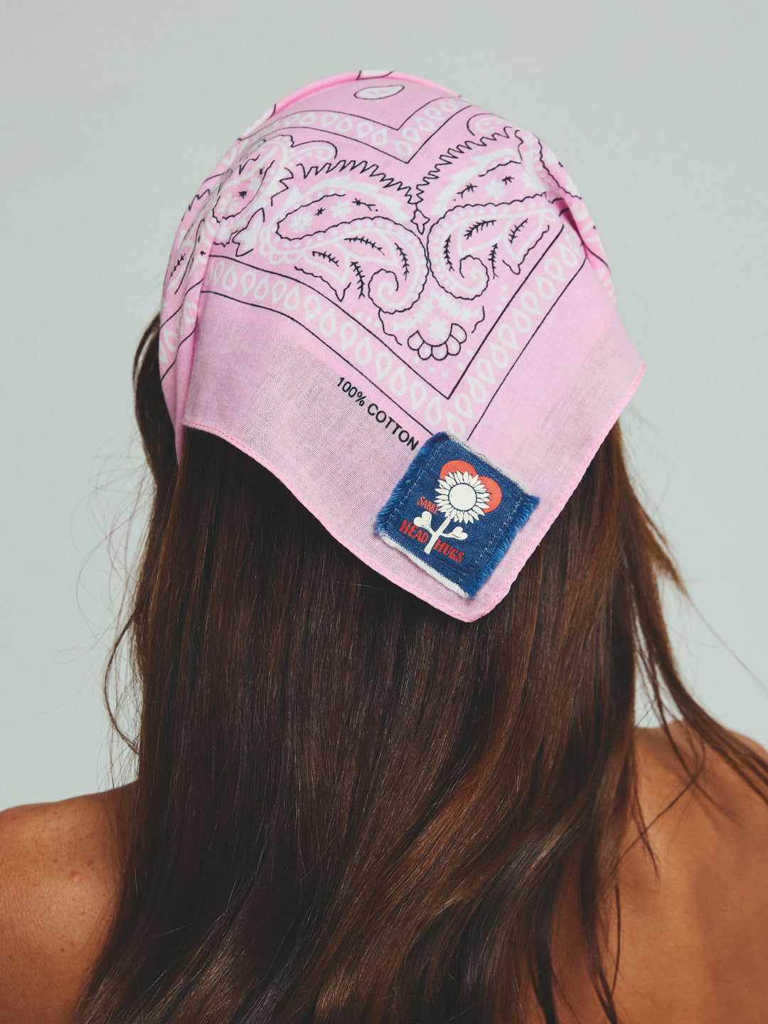 HEAD HUG BANDANA - PINK