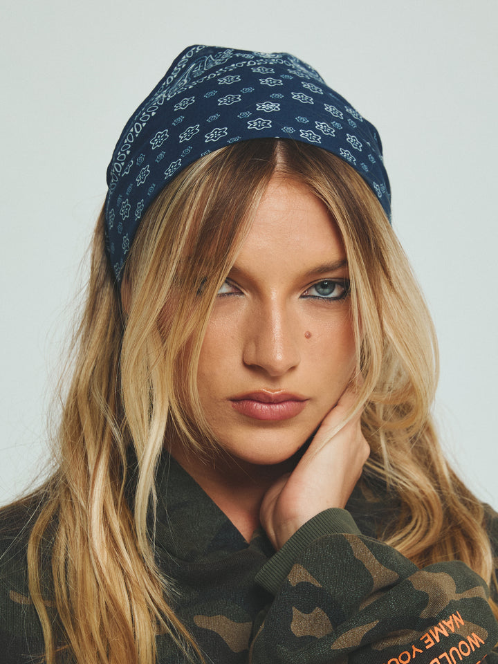 HEAD HUG - HEAD SCARF - NAVY