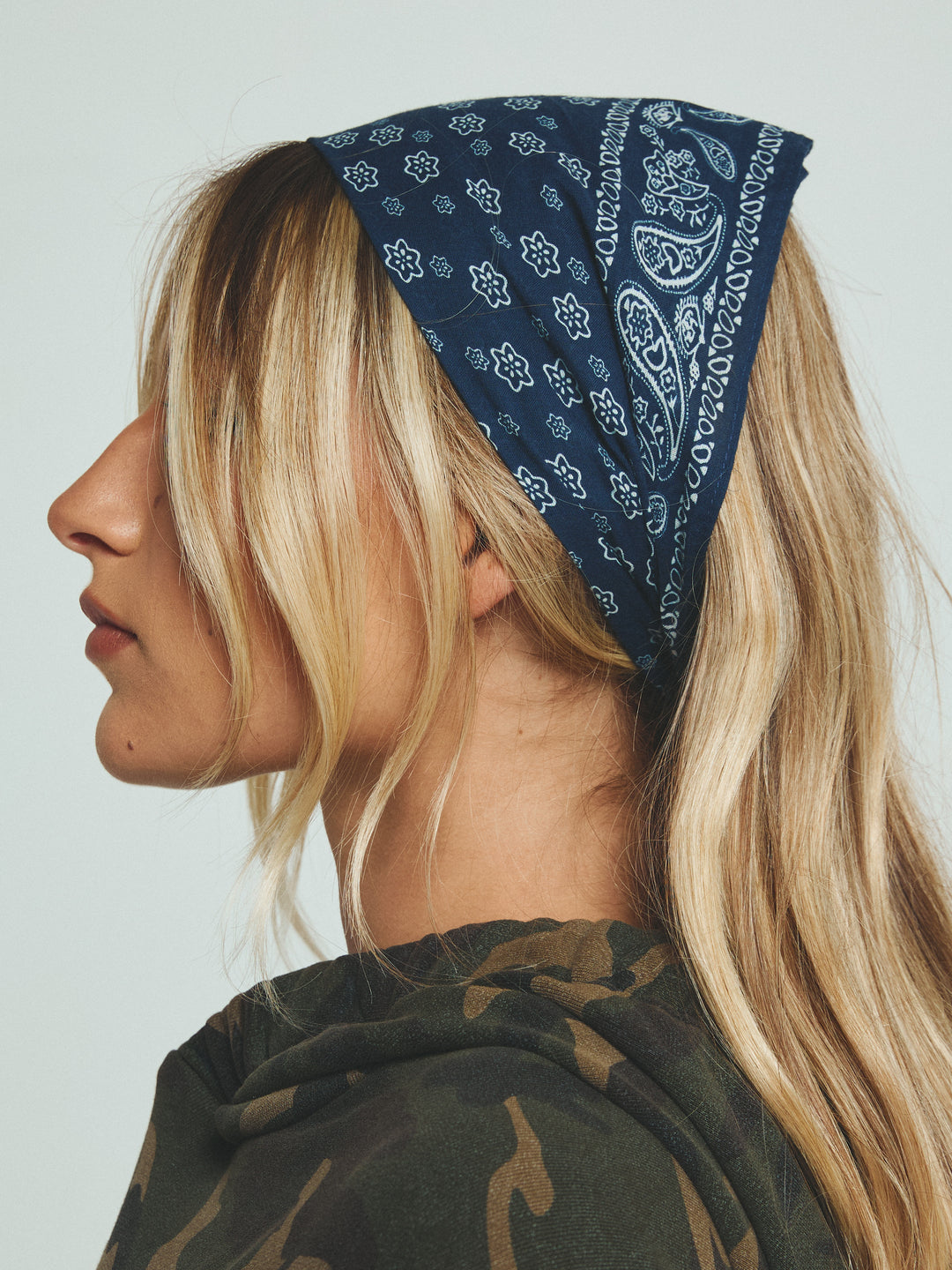 HEAD HUG - HEAD SCARF - NAVY