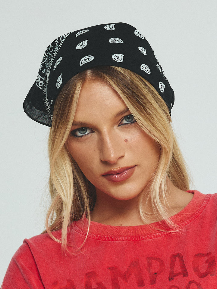 HEAD HUG BANDANA - BLACK