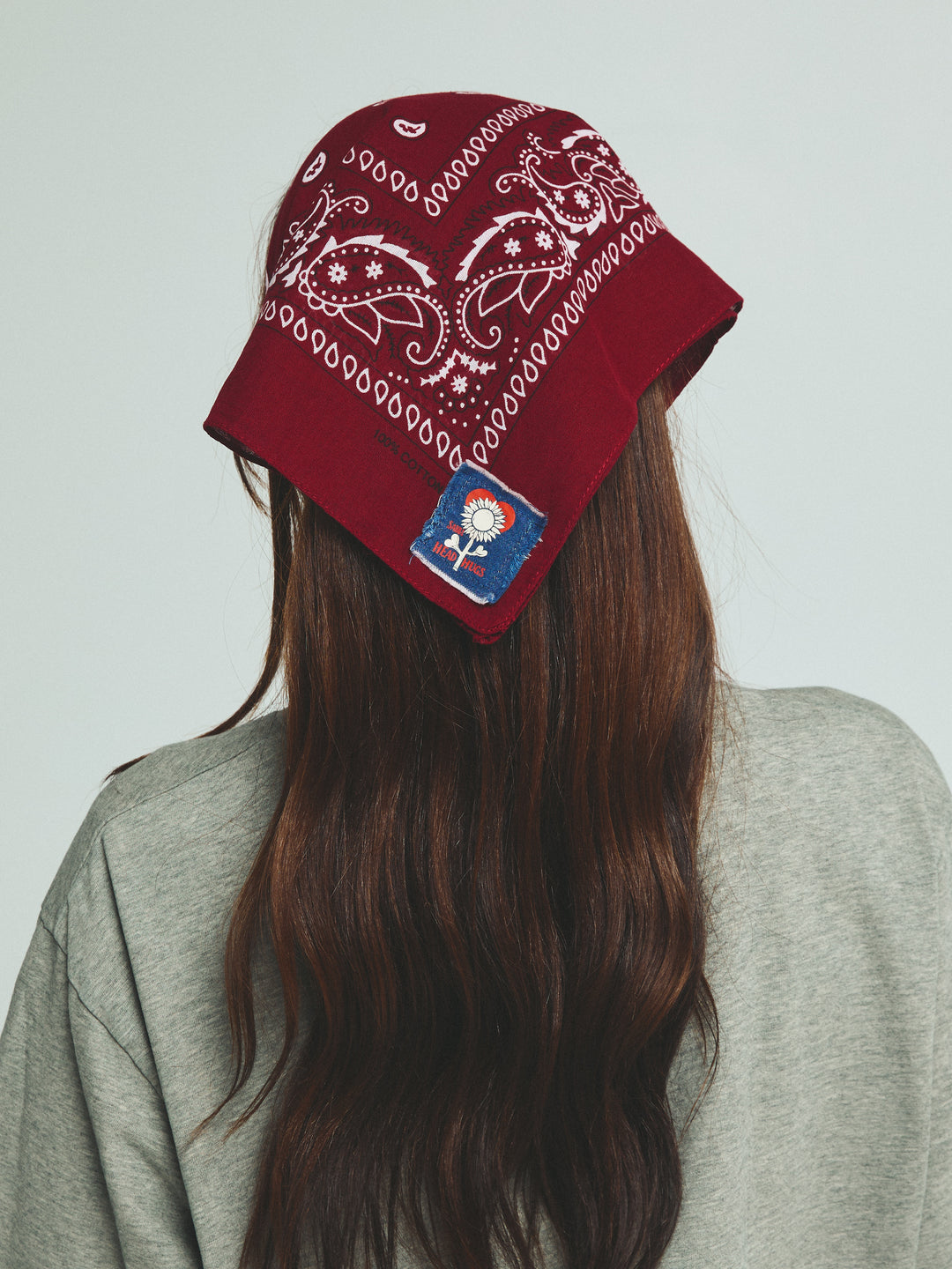 HEAD HUG BANDANA - BURGUNDY