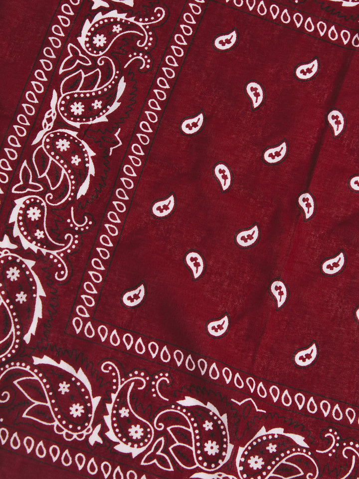 HEAD HUG BANDANA - BURGUNDY