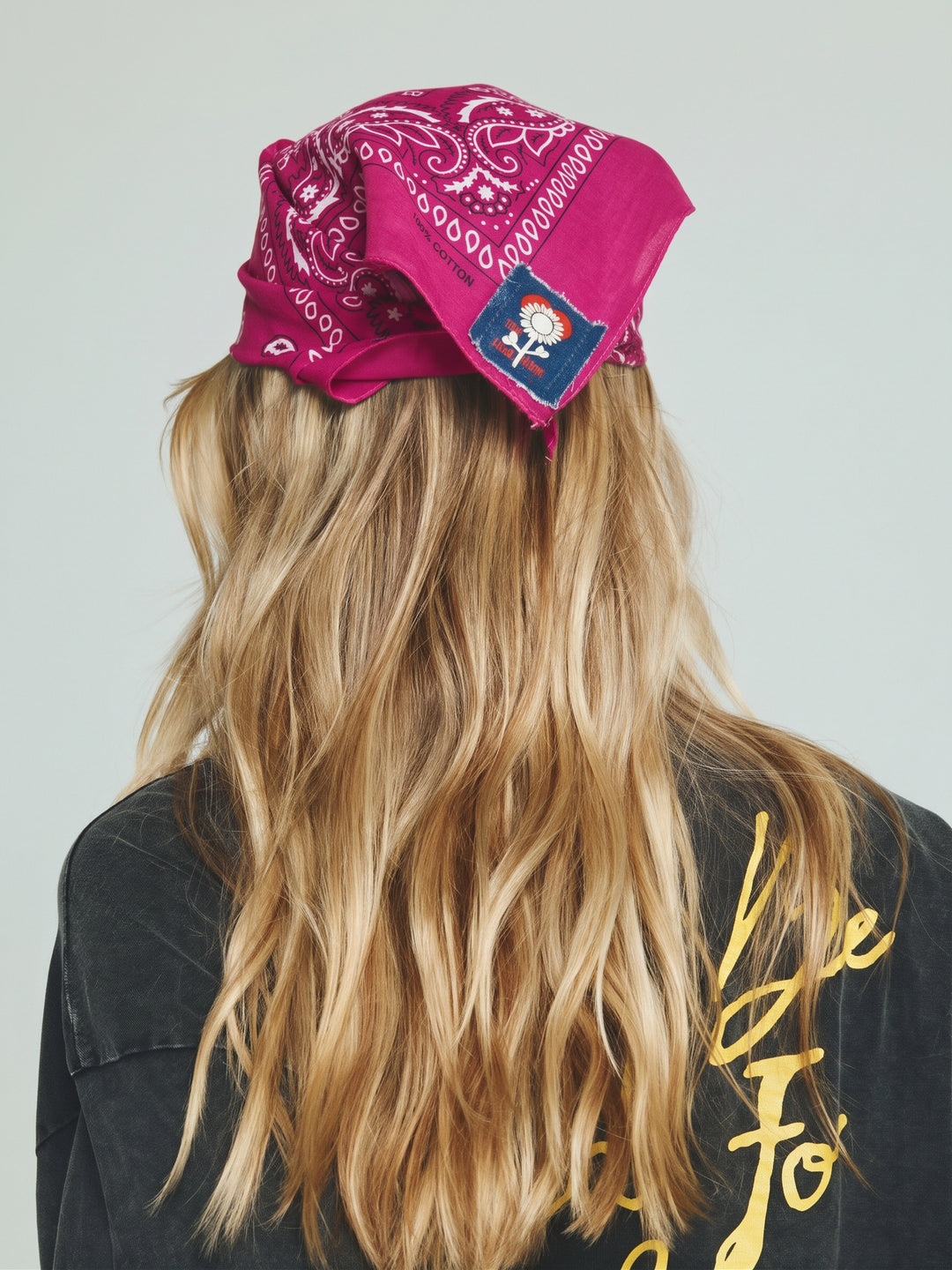 HEAD HUG BANDANA - HOT PINK