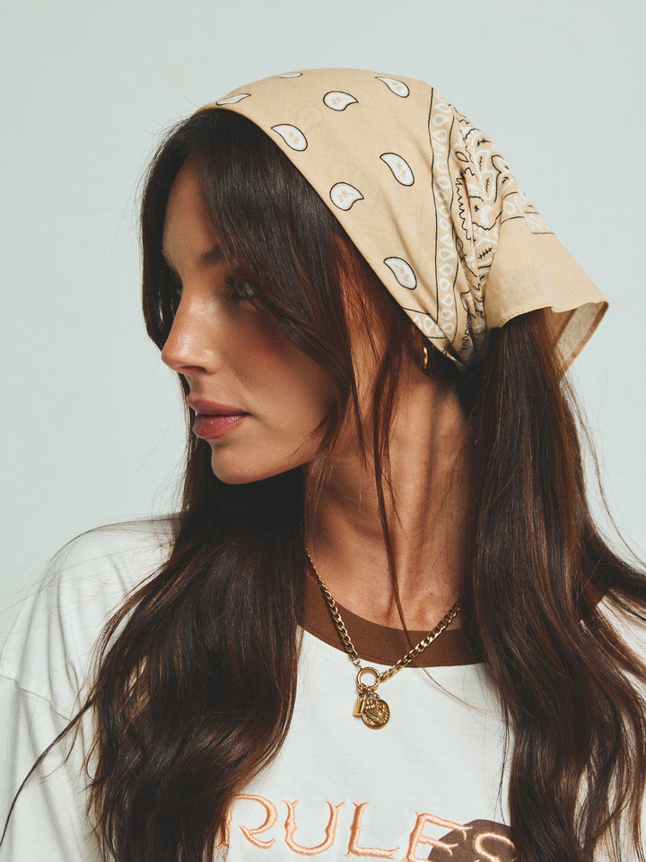 HEAD HUG BANDANA - SAND