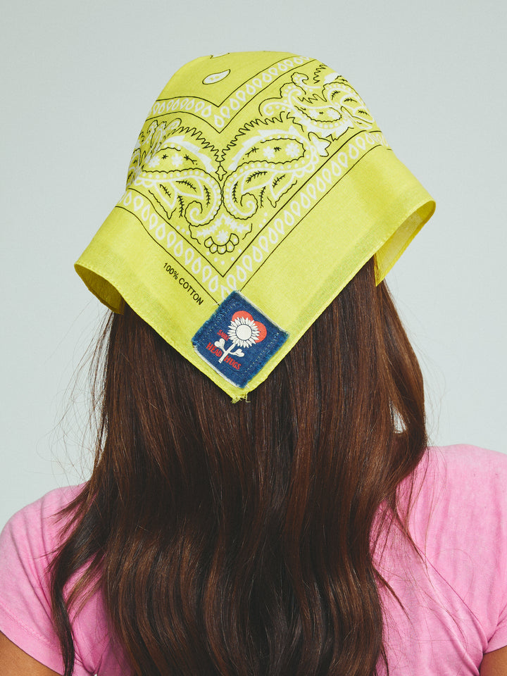 HEAD HUG BANDANA - YELLOW
