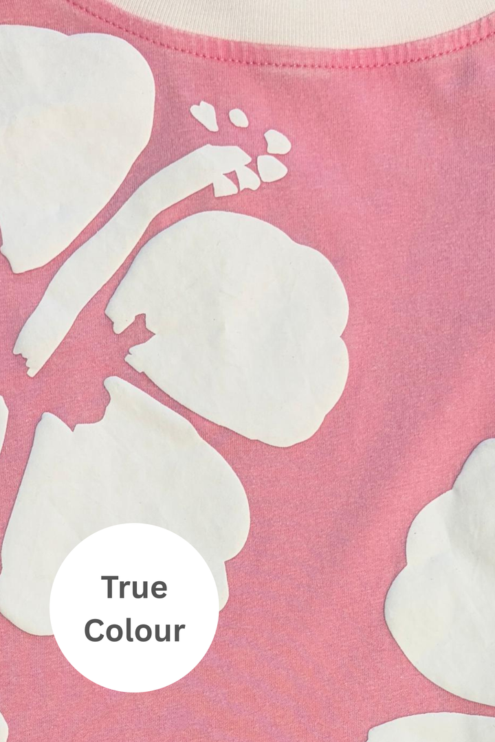 THE HIBISCUS TEE - PINK