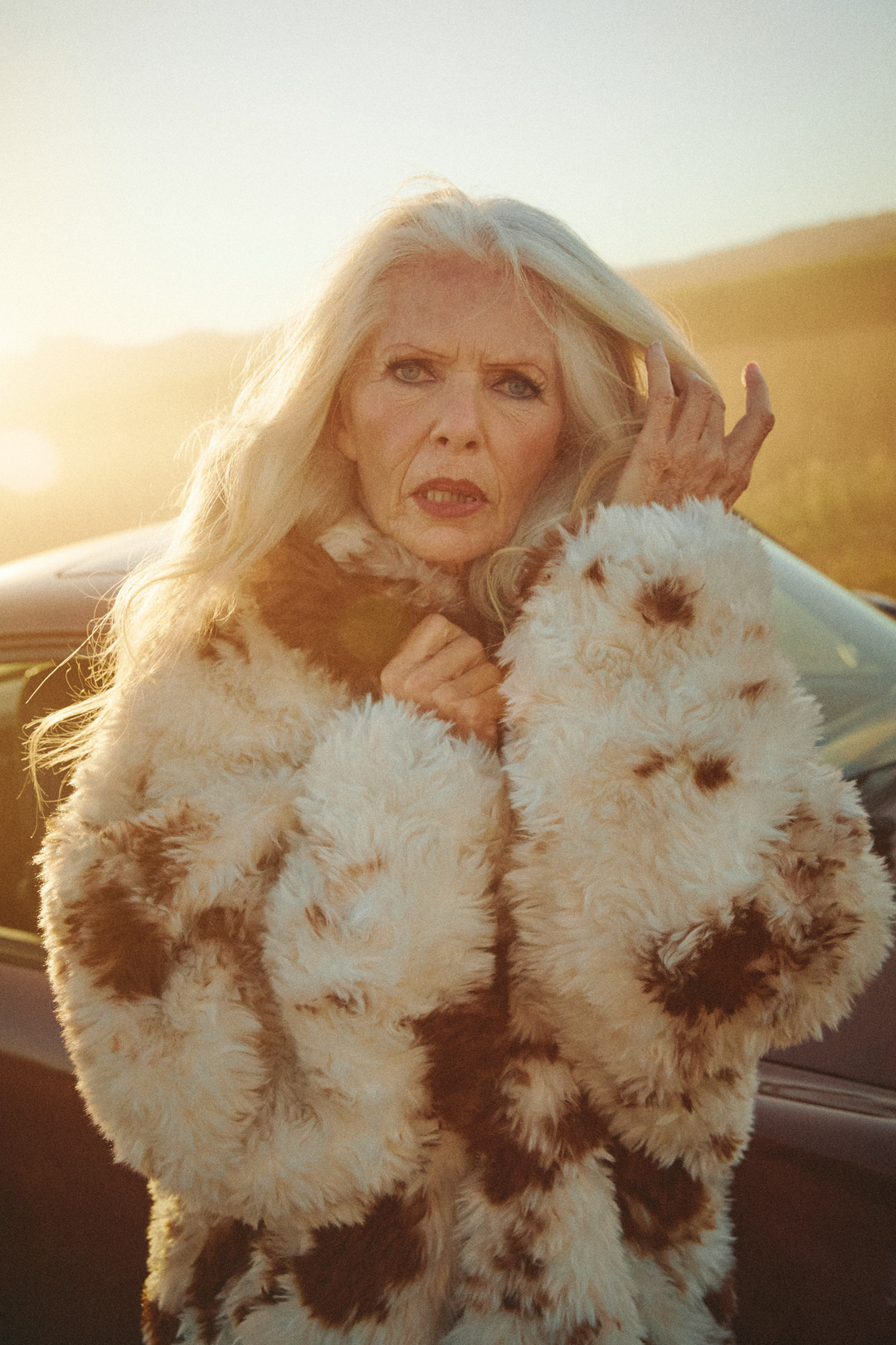 THE HOLY COW FAUX FUR JACKET