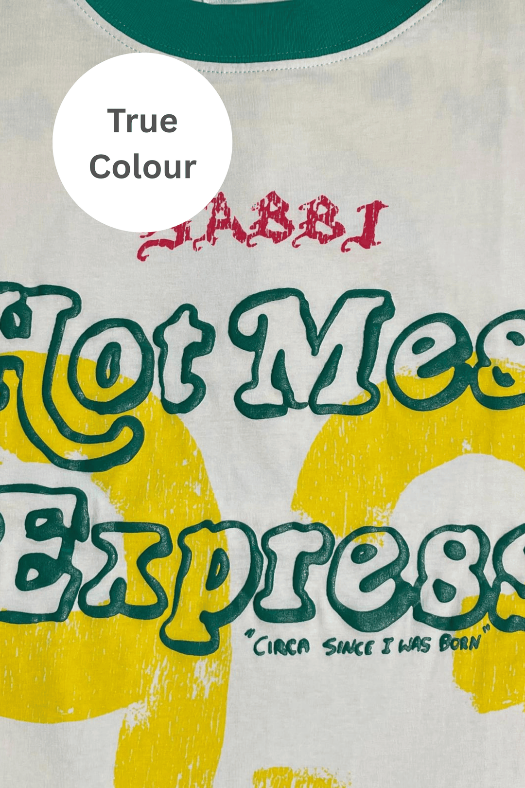 THE VERY OVERSIZED HOT MESS EXPRESS TEE - MARSHMALLOW