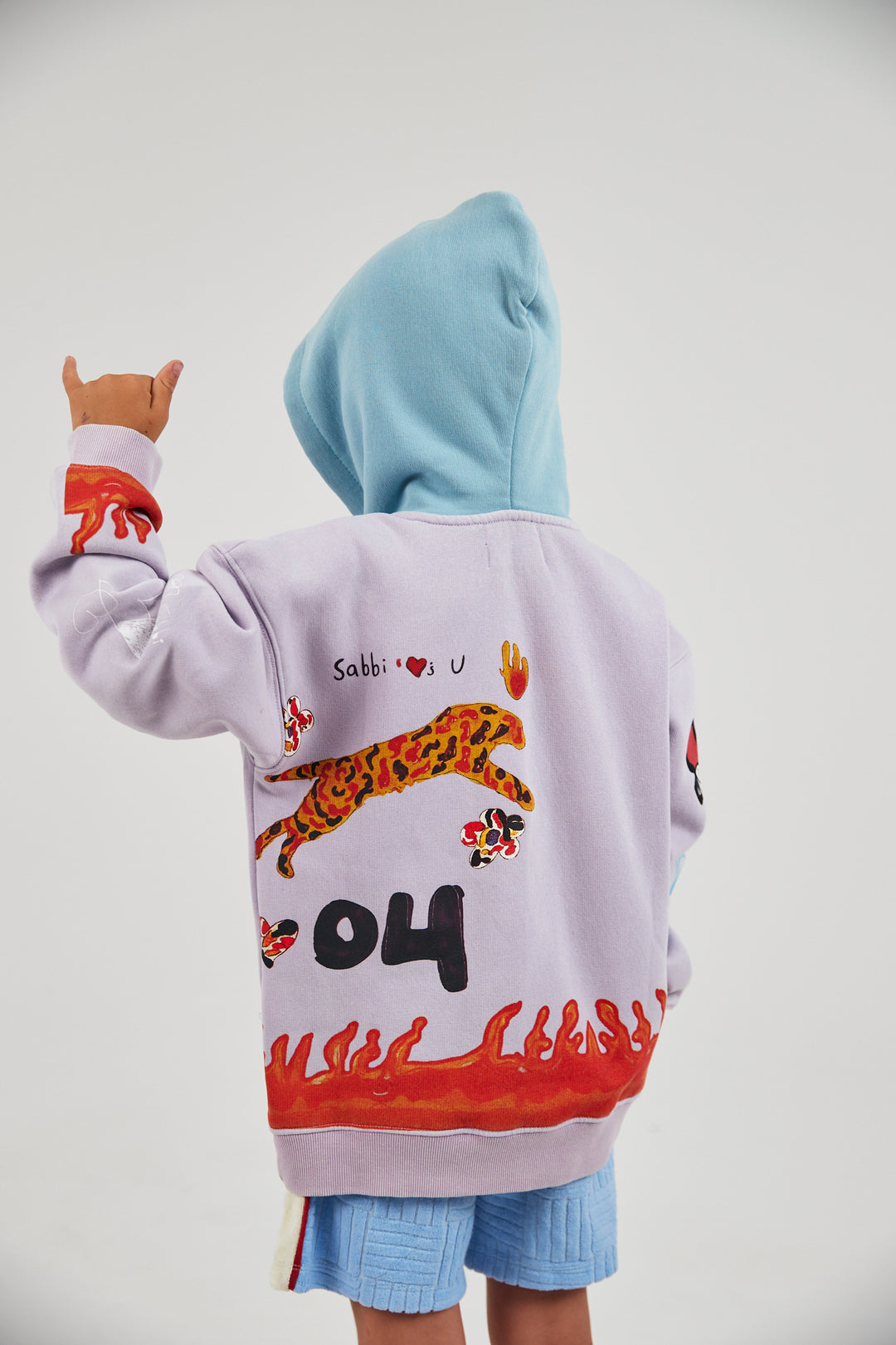 THE BE POSITIVE KIDS HOODIE