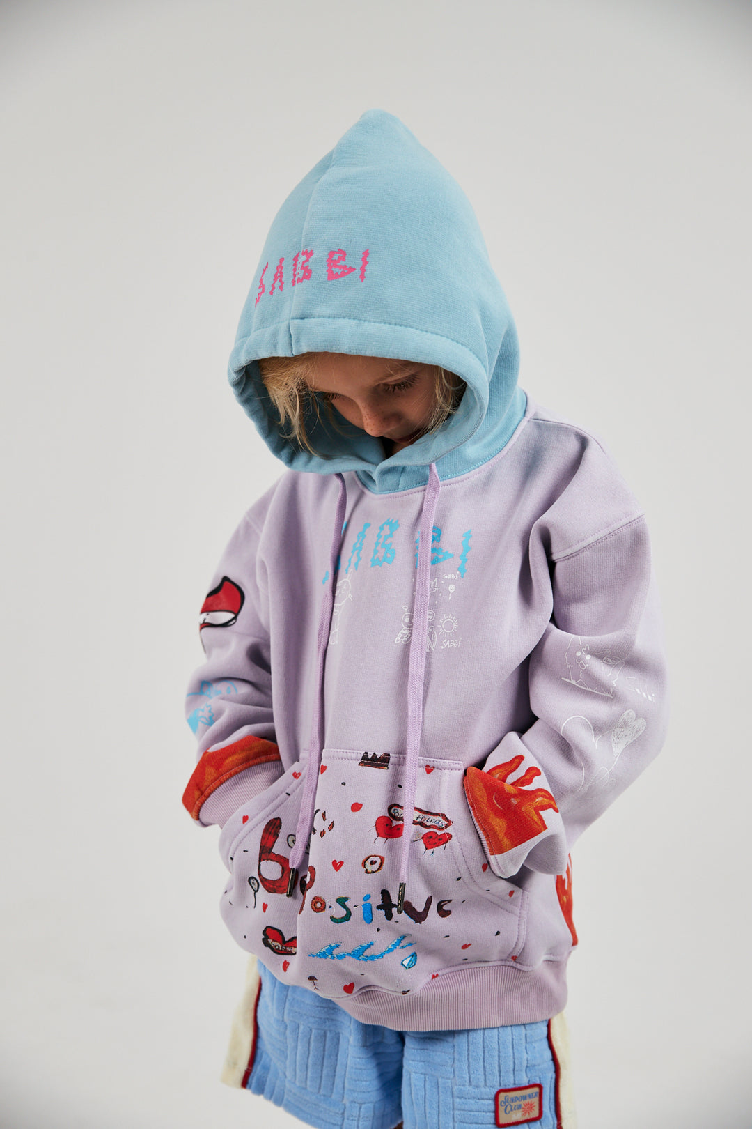 THE BE POSITIVE KIDS HOODIE
