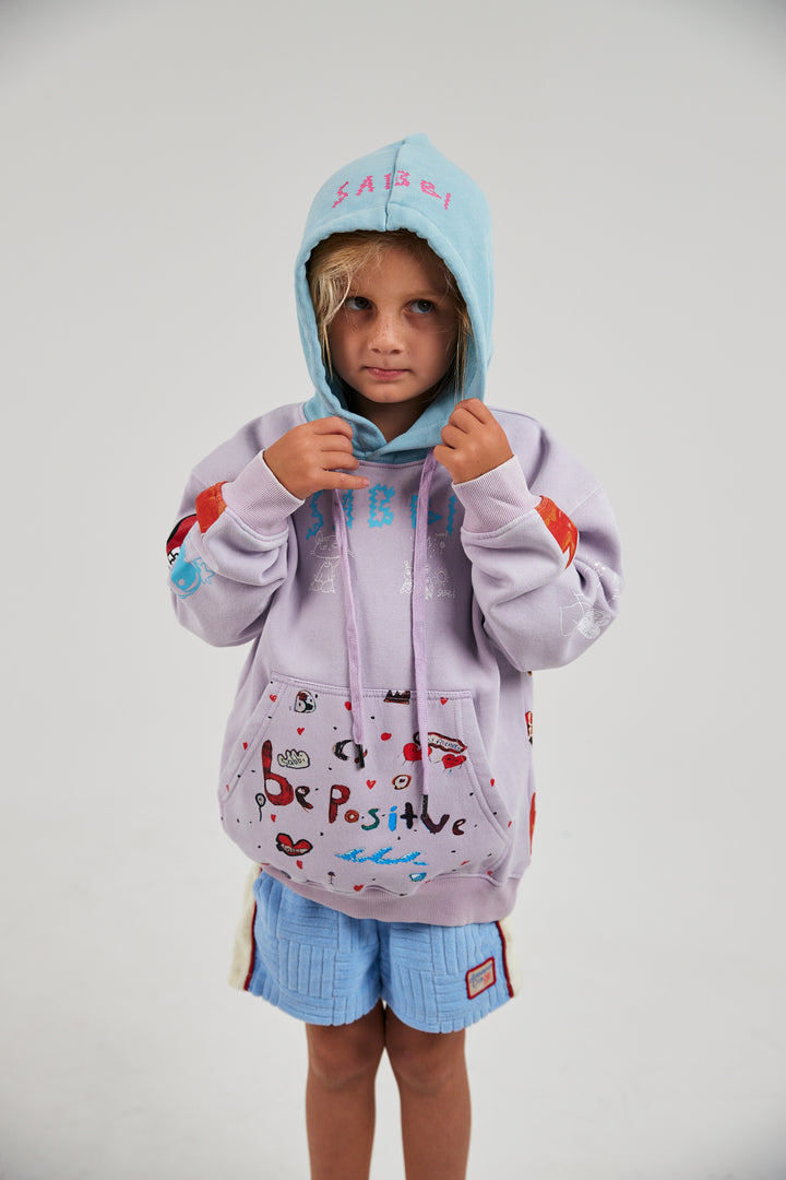 THE BE POSITIVE KIDS HOODIE