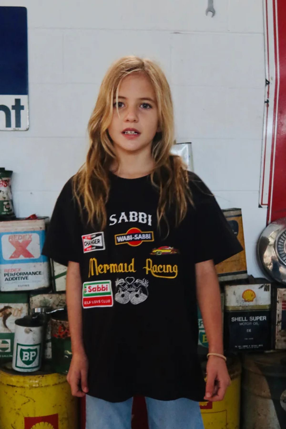 Sabbi | Kids Sabbi Racing Tee - Black – SABBI