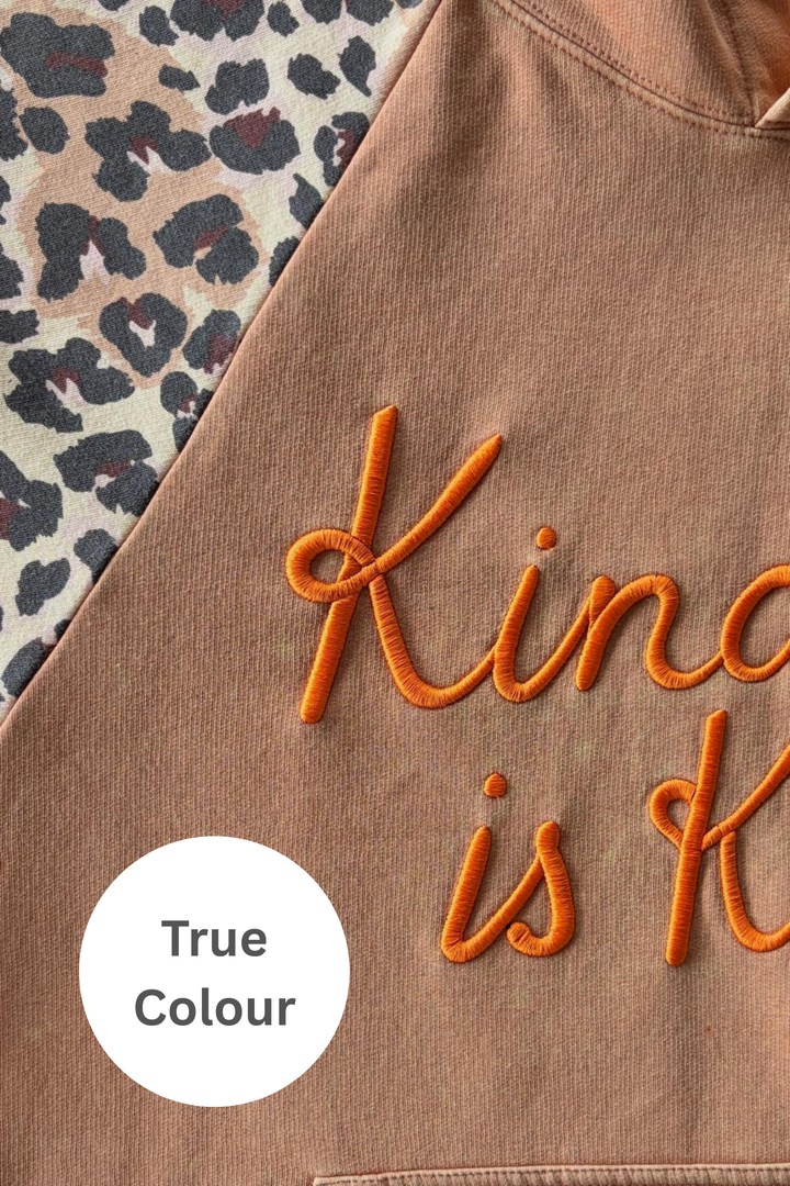 THE KINDNESS IS KING HOODIE