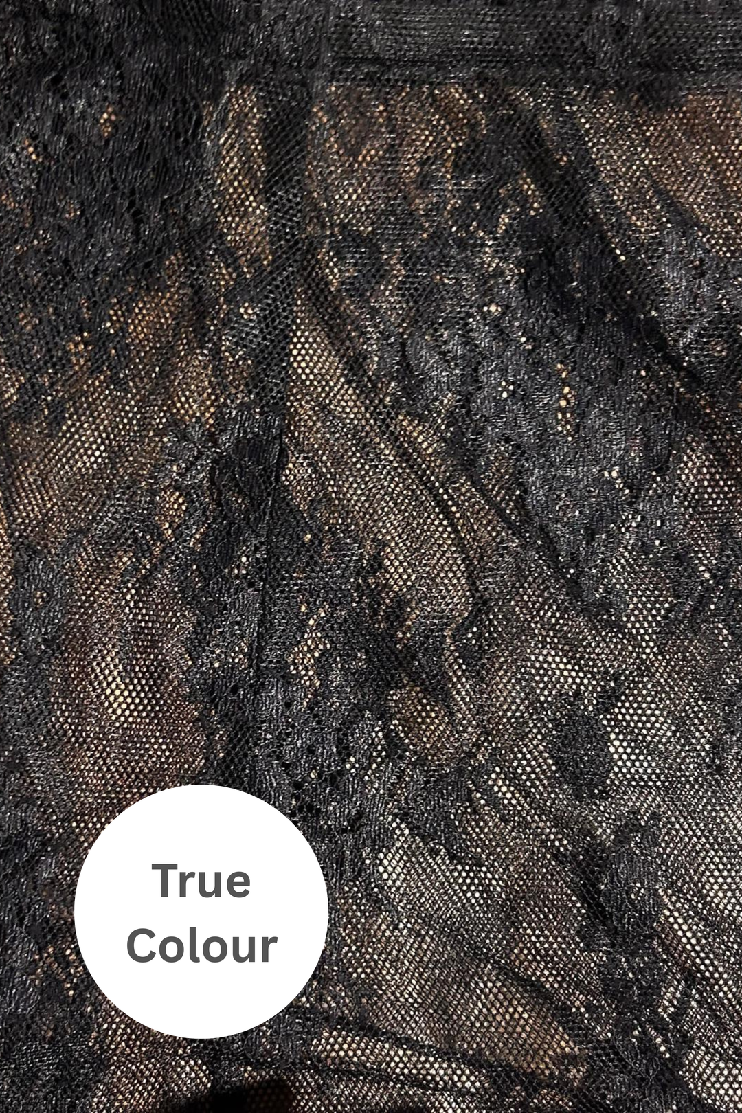 THE LACE MAXI SKIRT - BLACK