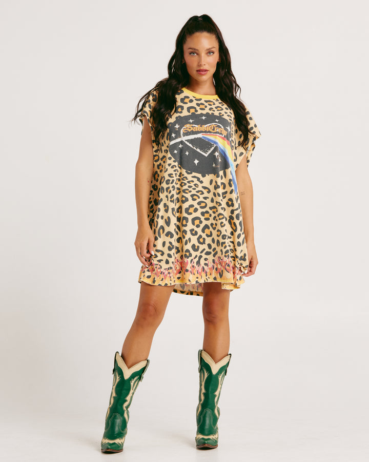 THE VERY OVERSIZED 67 DRESS - LEOPARD