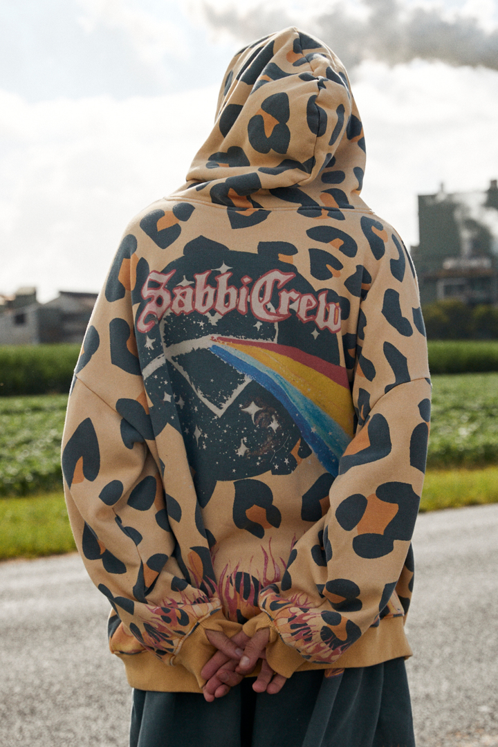 THE FLAMING LEOPARD HOODIE