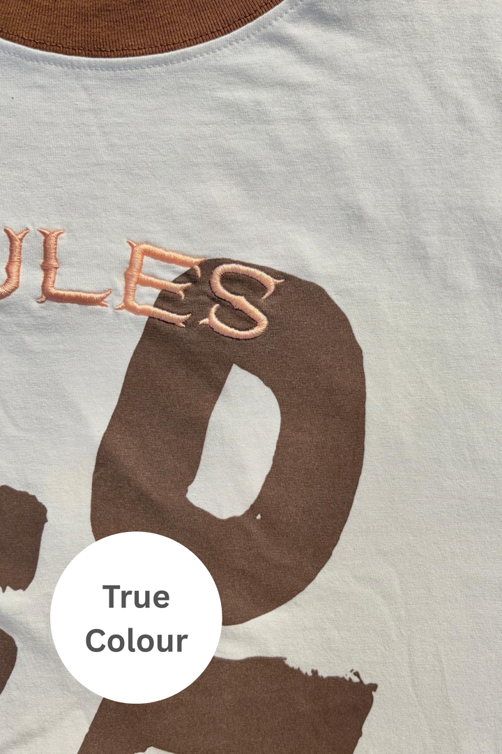 THE VERY OVERSIZED LOVE REVOLUTION TEE - OFF WHITE
