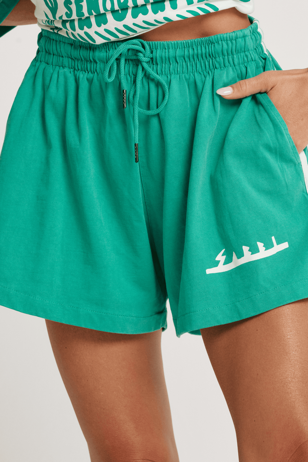 THE MARGIE CHIDO SHORTS - GREEN
