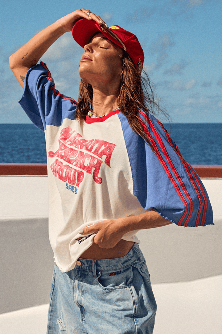 THE MARGIE RESEARCH GROUP TEE - ROYAL