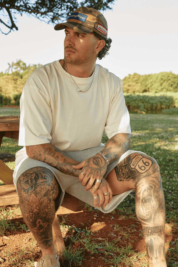 THE VERY OVERSIZED BASIC TEE - OFF WHITE