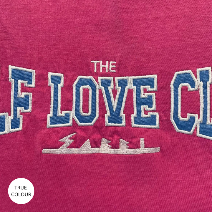 THE VERY OVERSIZED SELF LOVE CLUB TEE - PINK