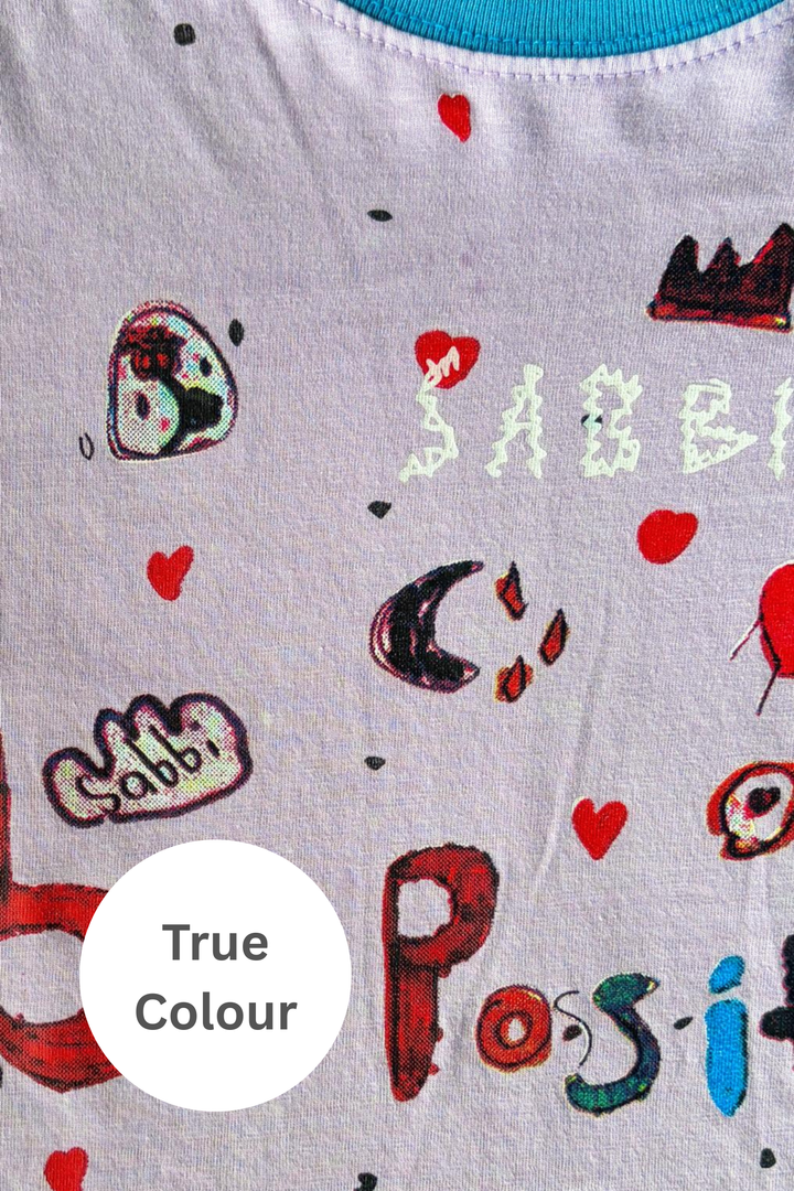 THE BE POSITIVE KIDS TEE