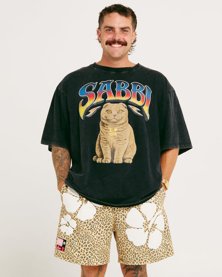 THE VERY OVERSIZED POTATO TEE - BLACK