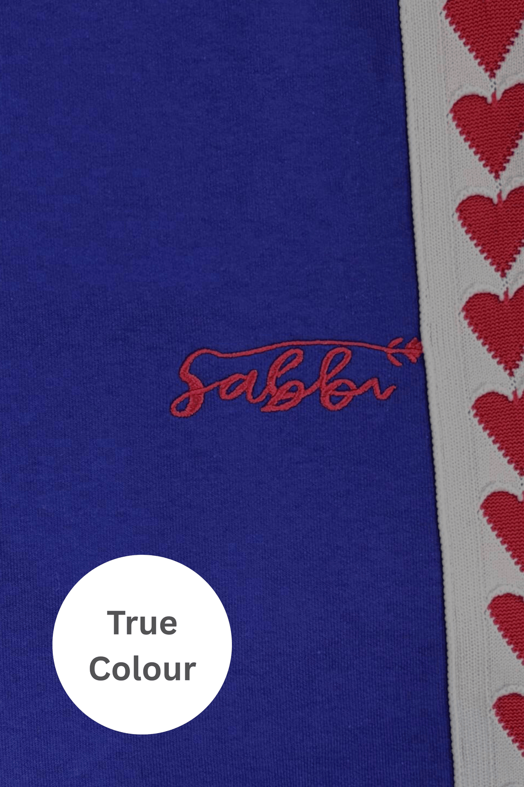 THE RAVING HEARTS PANTS - BLUE