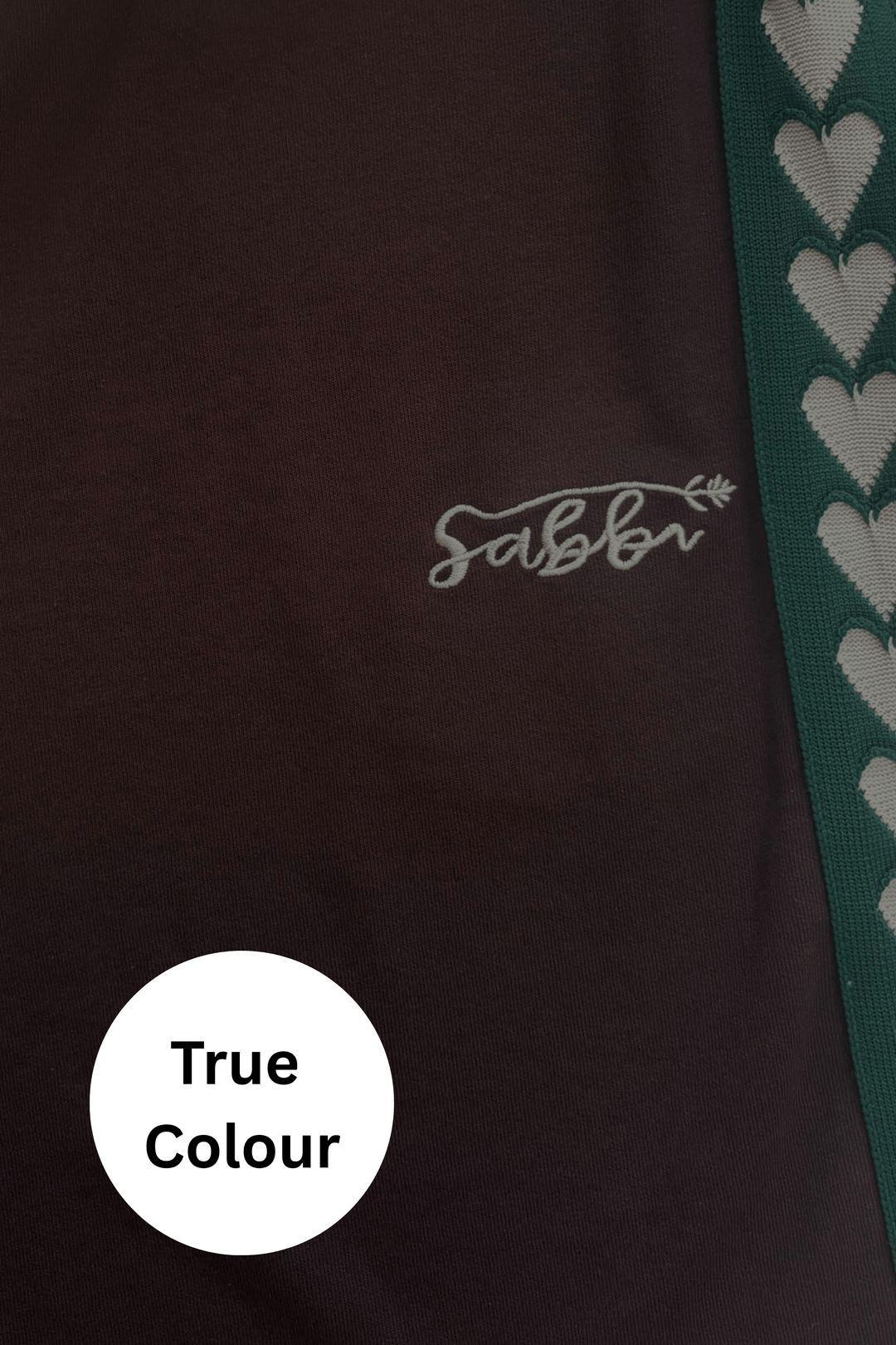 THE RAVING HEARTS PANTS - BROWN