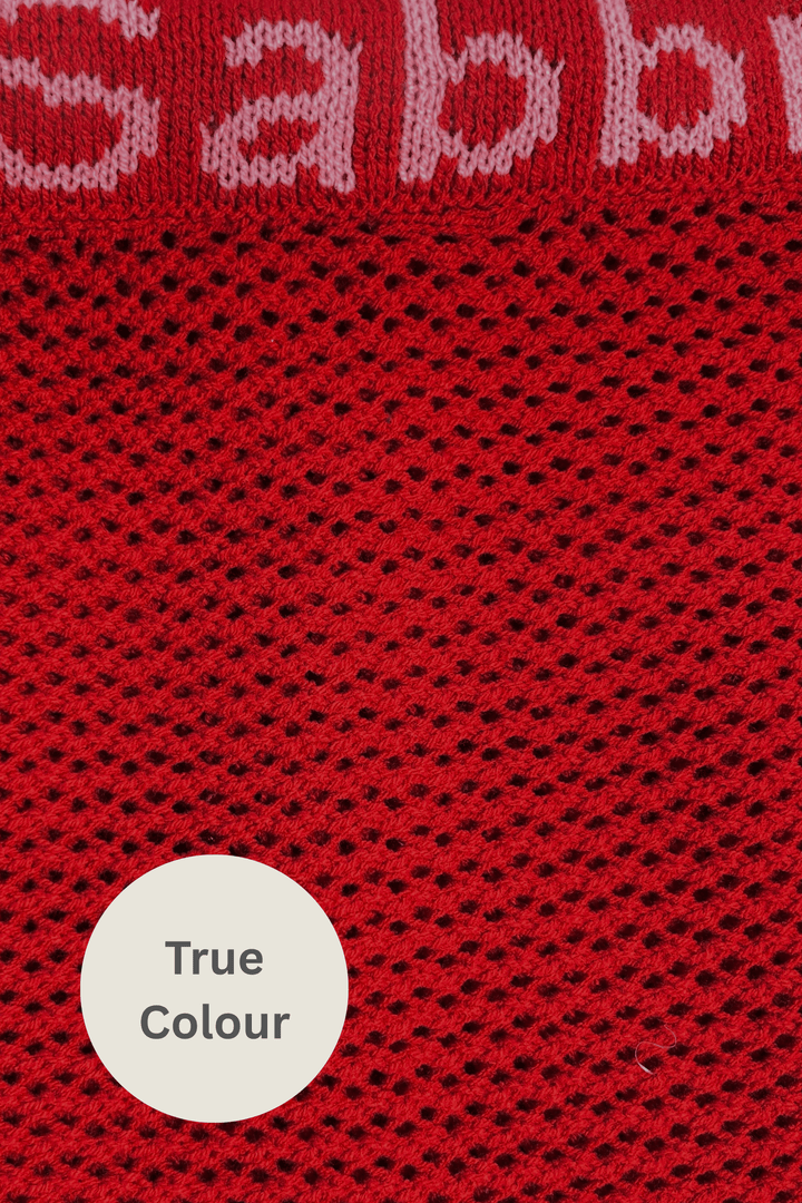 THE KNIT BEACH PANTS - RED