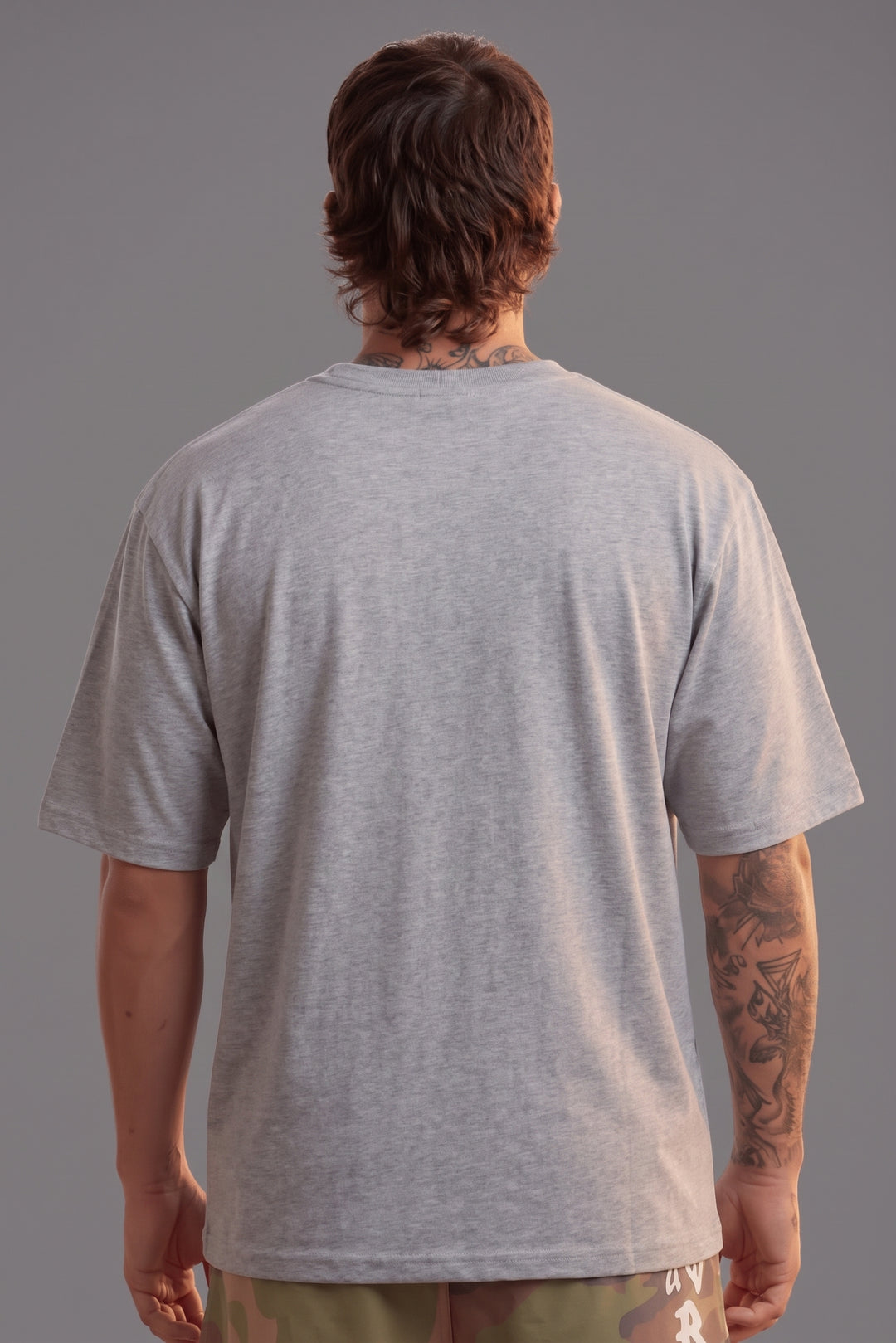 THE REGULAR FIT TEE - GREY MARLE
