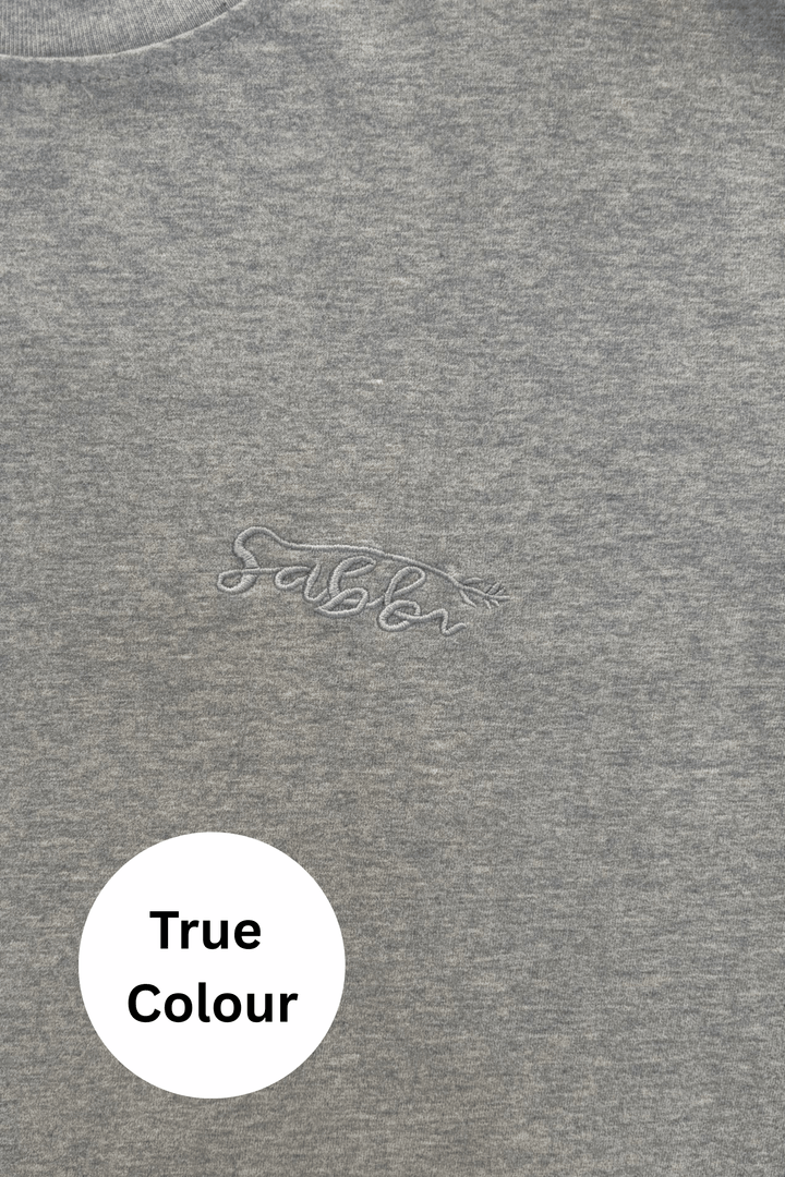 THE REGULAR FIT TEE - GREY MARLE