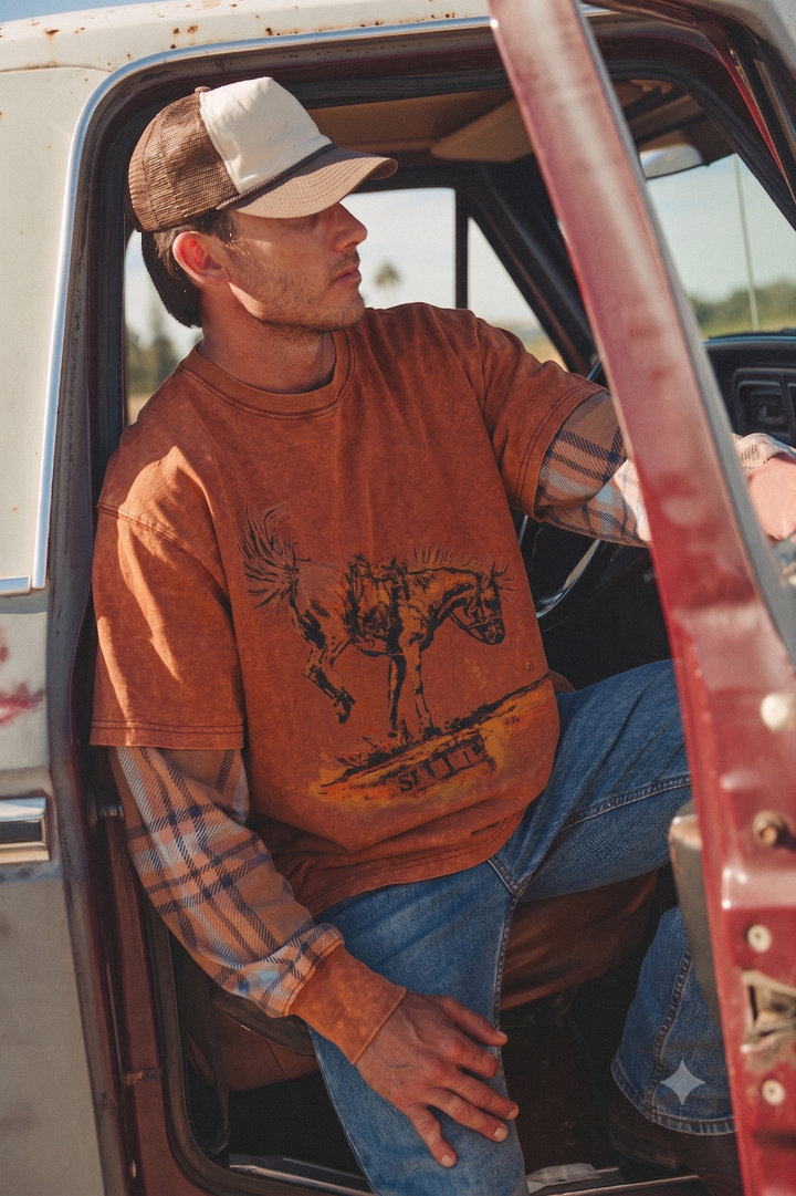 THE RODEO ROMEO LONG SLEEVE TEE
