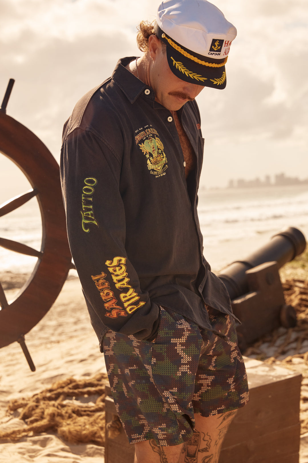 THE RUM & BASS SHIRT - BLACK