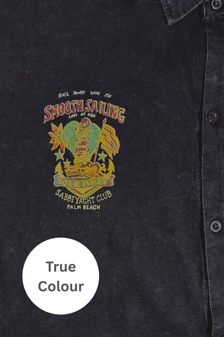 THE RUM & BASS SHIRT - BLACK