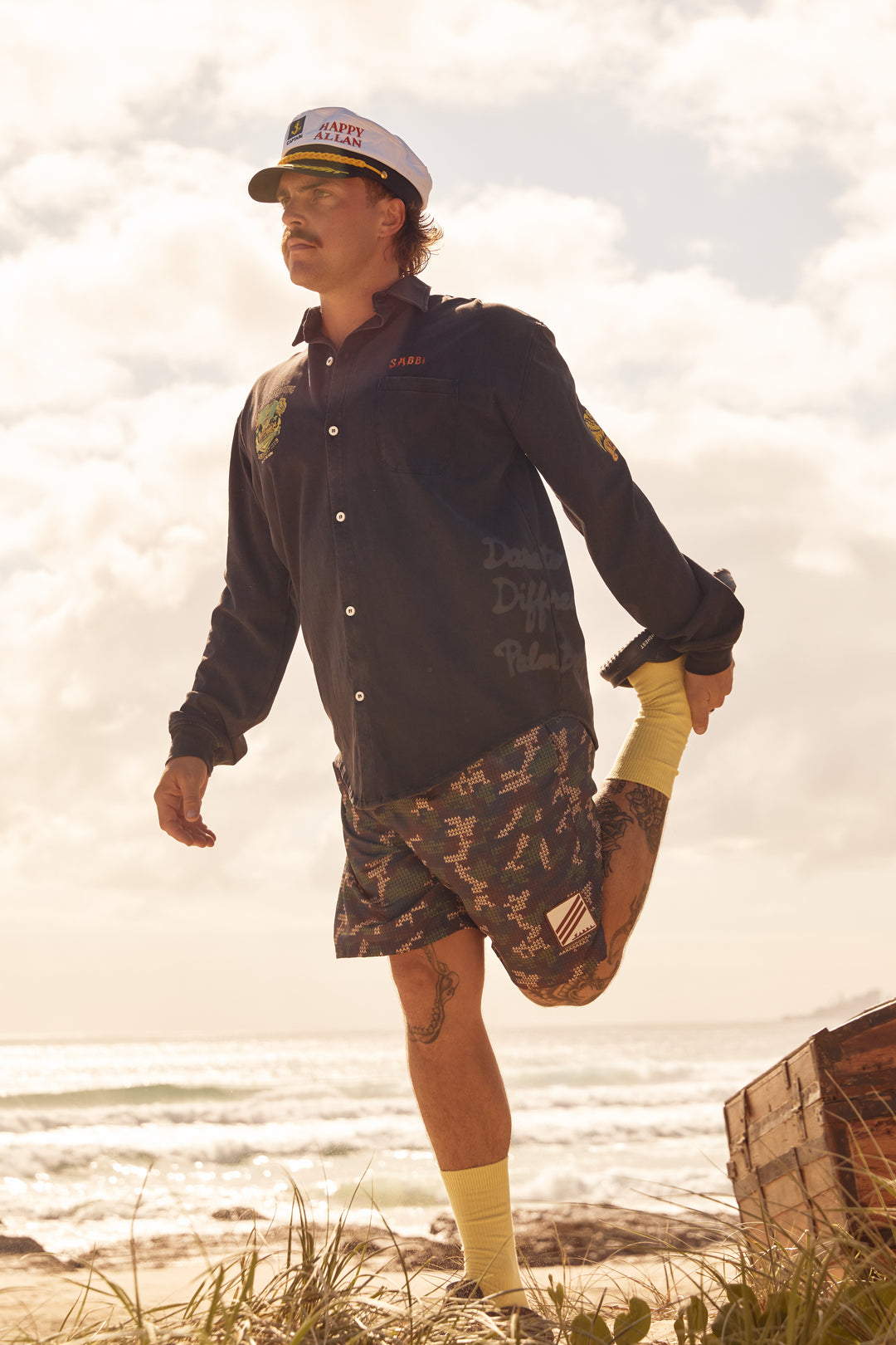 THE RUM & BASS SHIRT - BLACK