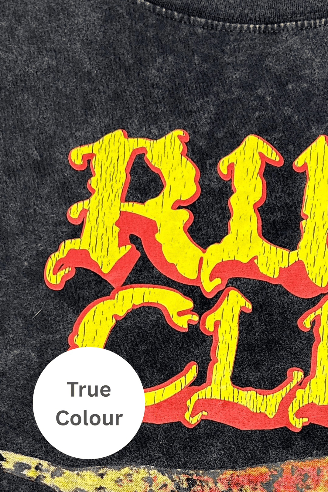 THE VERY OVERSIZED RUN CLUB TEE - BLACK