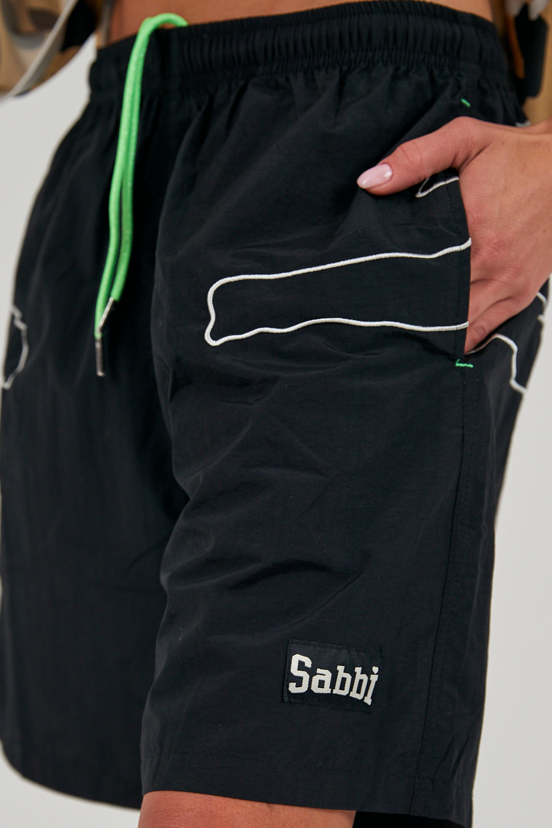 THE SABBI BOARDSHORTS - BLACK