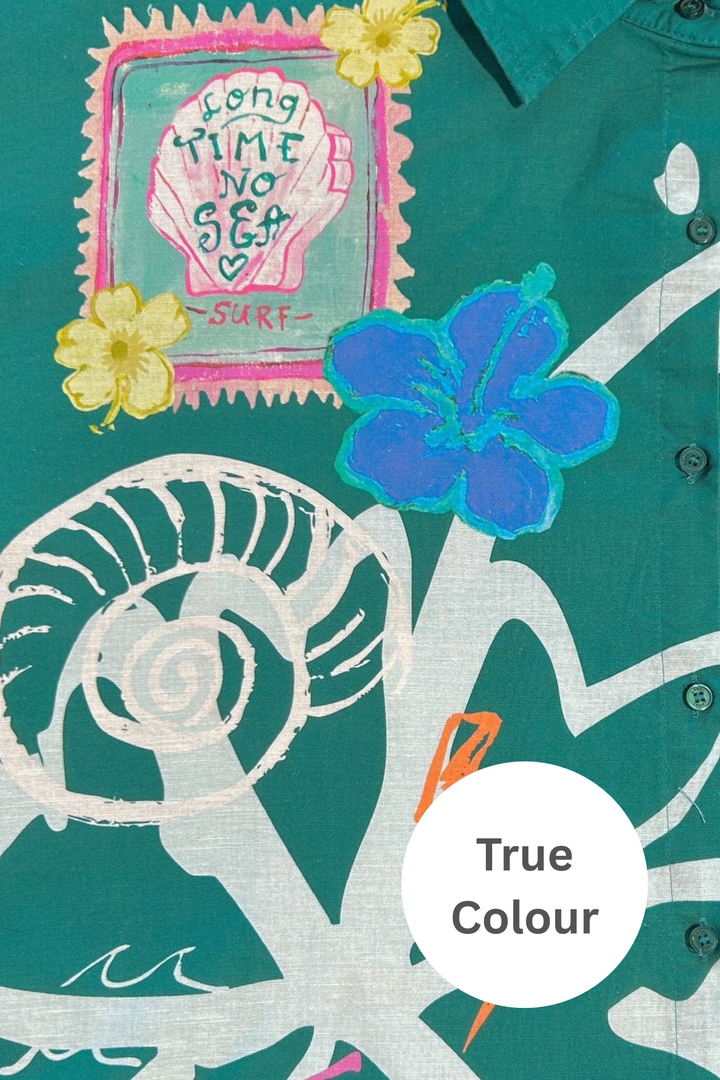 THE DON JULIO SHIRT - SEAS THE DAY - GREEN