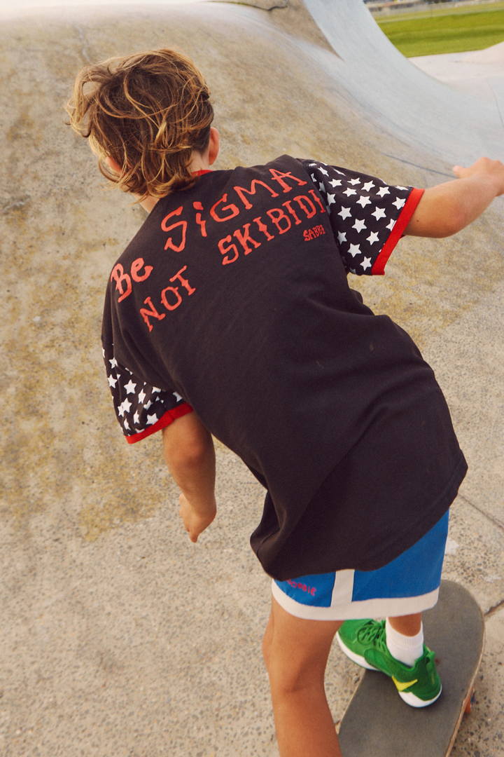 SIGMA KIDS TEE - BLACK
