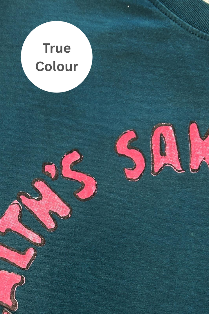 THE VERY OVERSIZED SKATE DON'T HATE TEE - TEAL