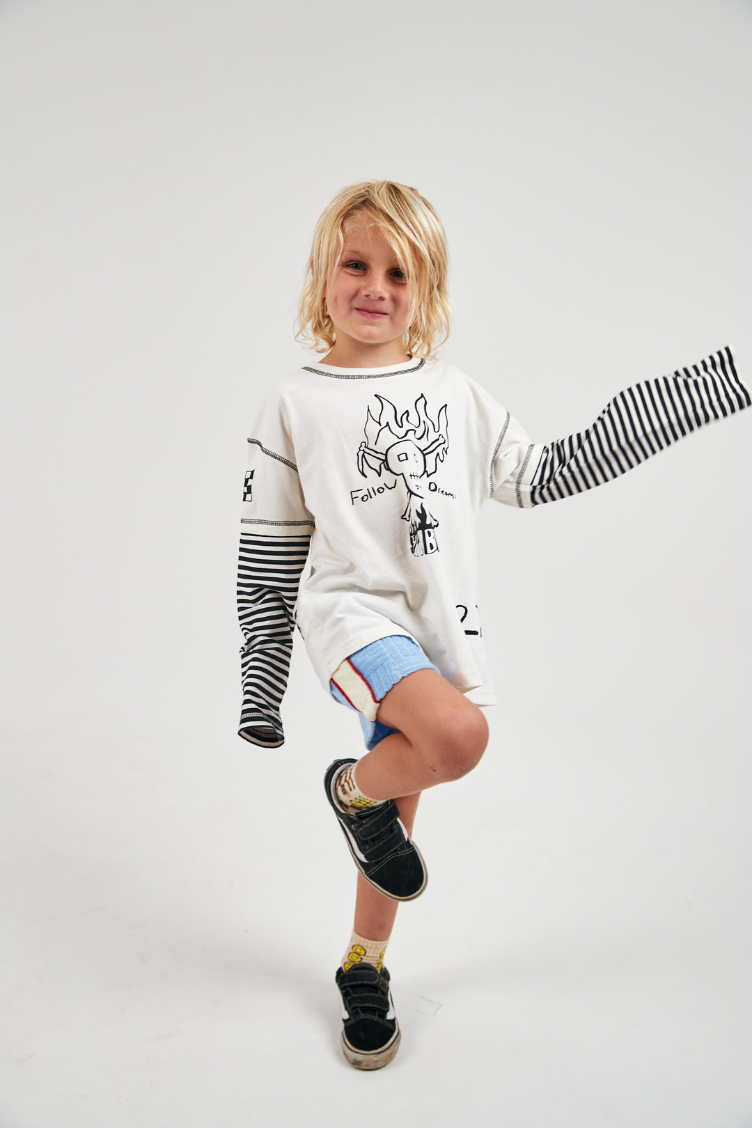 THE SKULL DREAMS KIDS LONG SLEEVE TEE
