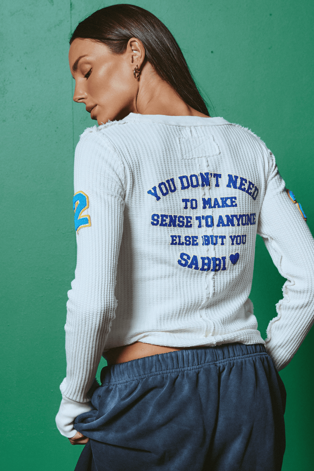 THE TEN ON REPEAT TOP - OFF WHITE