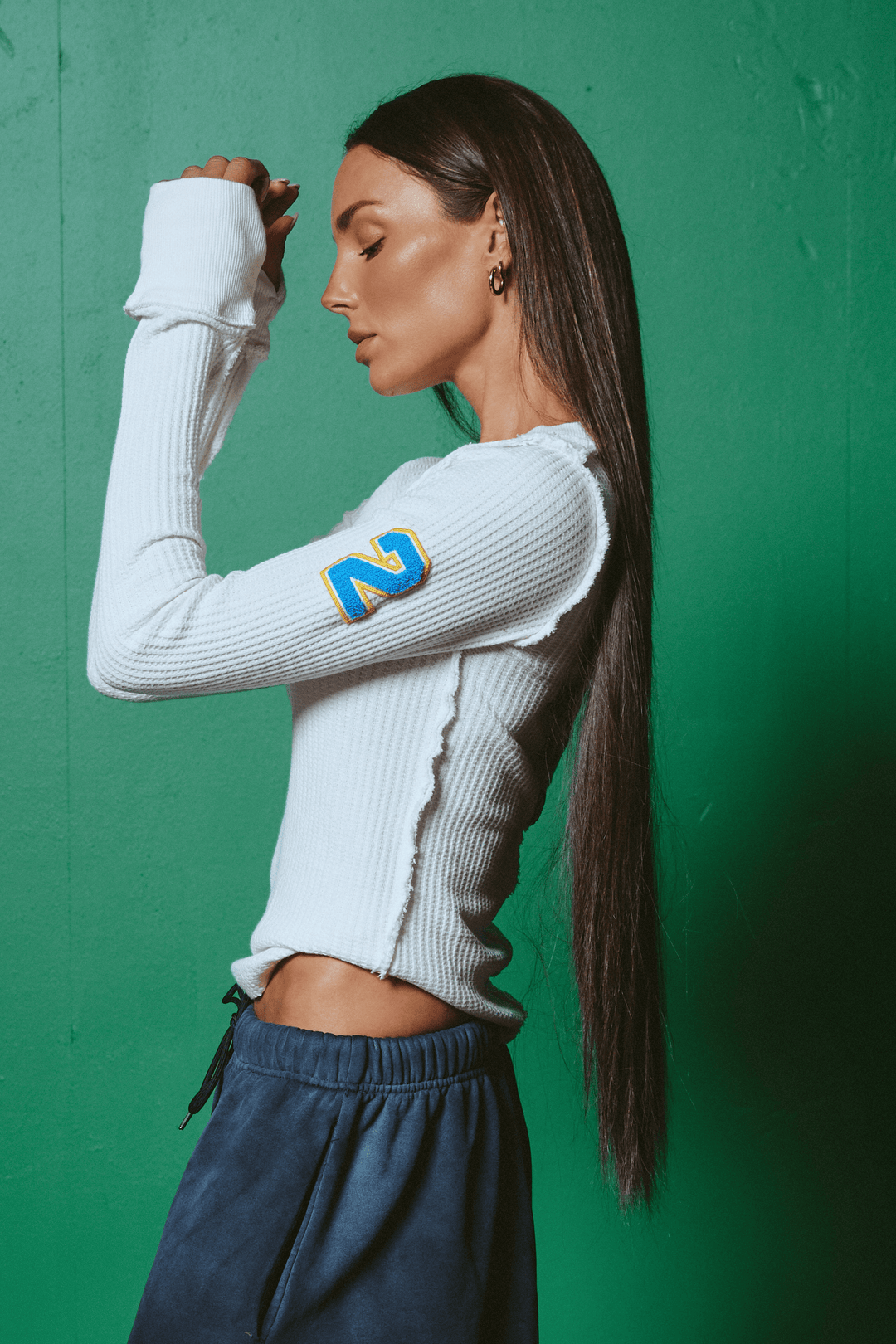 THE TEN ON REPEAT TOP - OFF WHITE