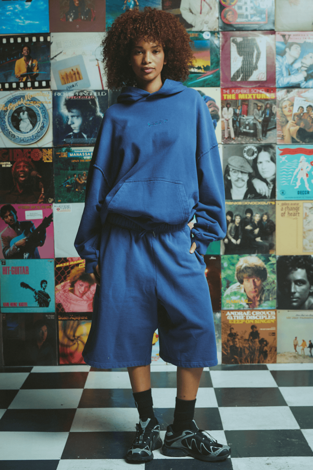 THE BASIC HOODIE - NAVY