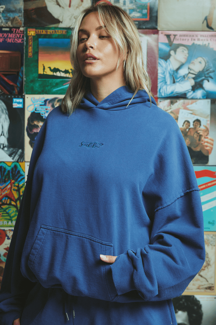 THE BASIC HOODIE - NAVY