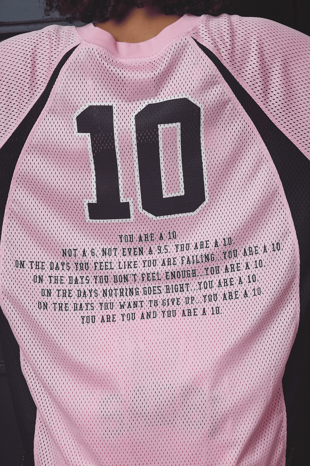 THE 10 MESH TOP - PINK
