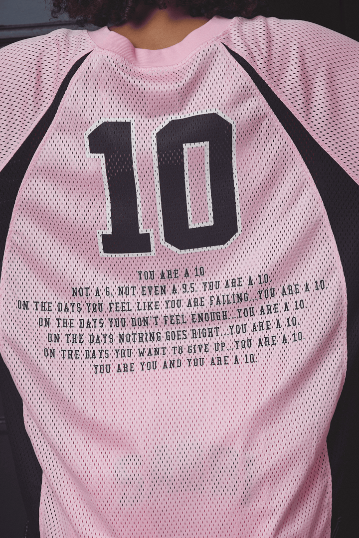 THE 10 MESH TOP - PINK
