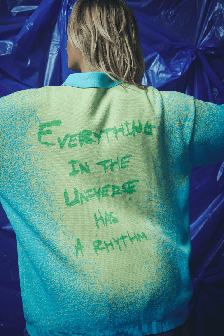 THE UNIVERSE KNIT - BLUE
